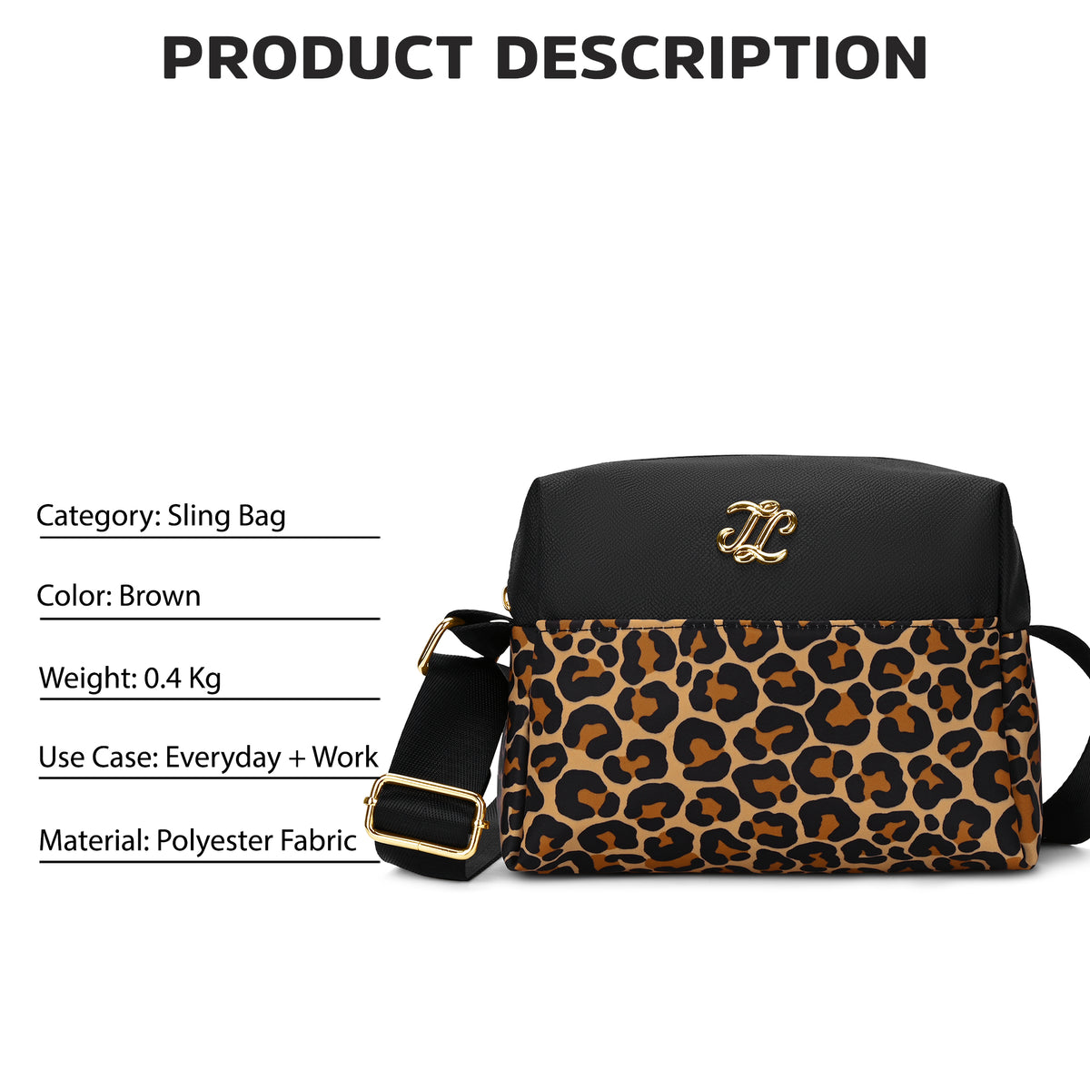 Leo Moines 'S Ladies Handbag Brown