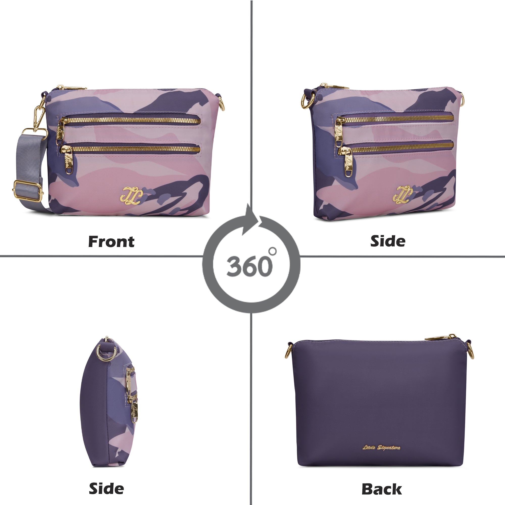 Capela Platte Sling Bag Purple