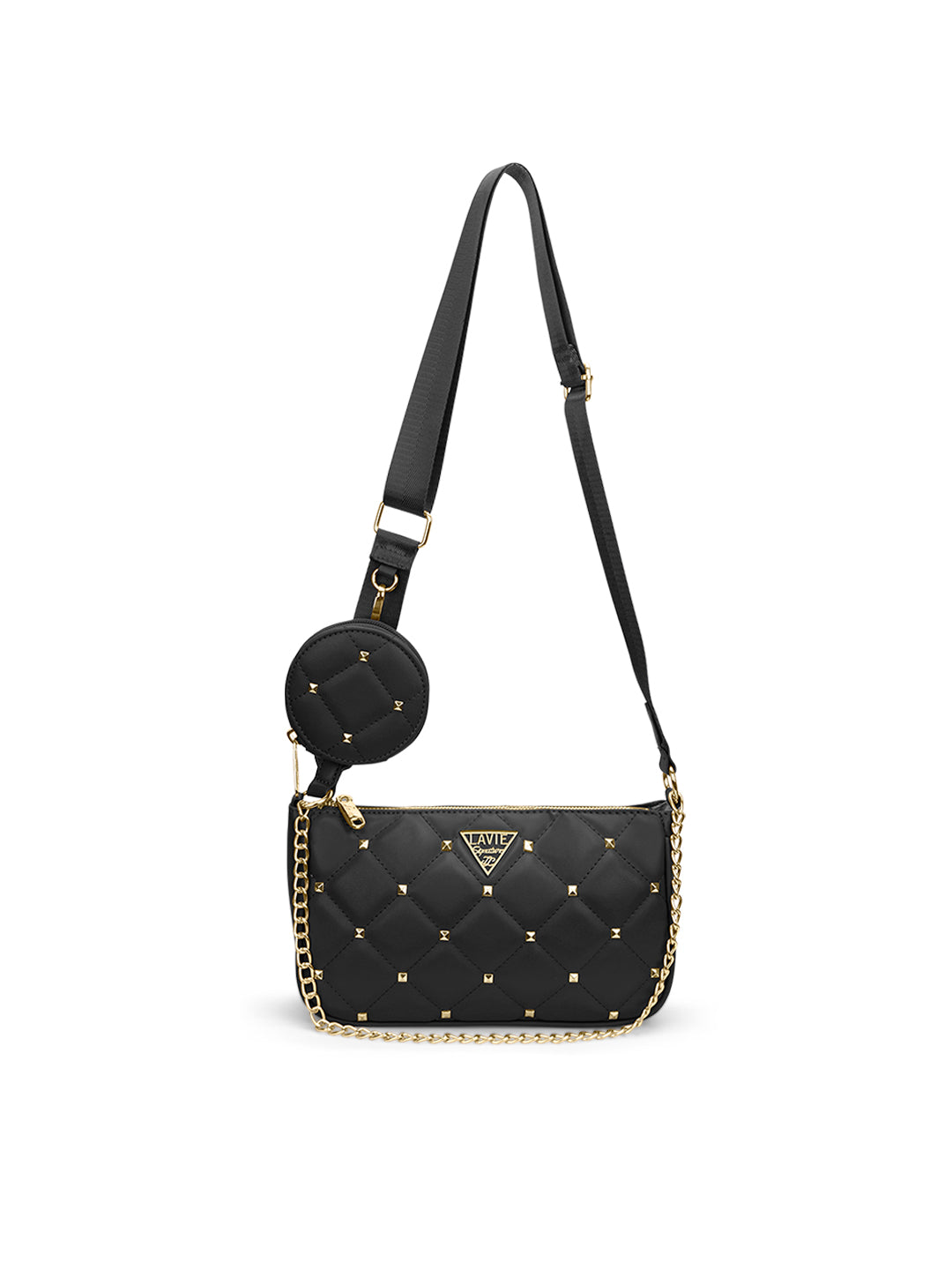 Stud Knox 2 Compartment Small Sling Bag