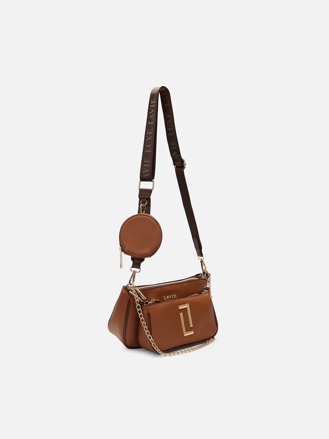 Duo Chunk 3 Piece Small Sling Bag