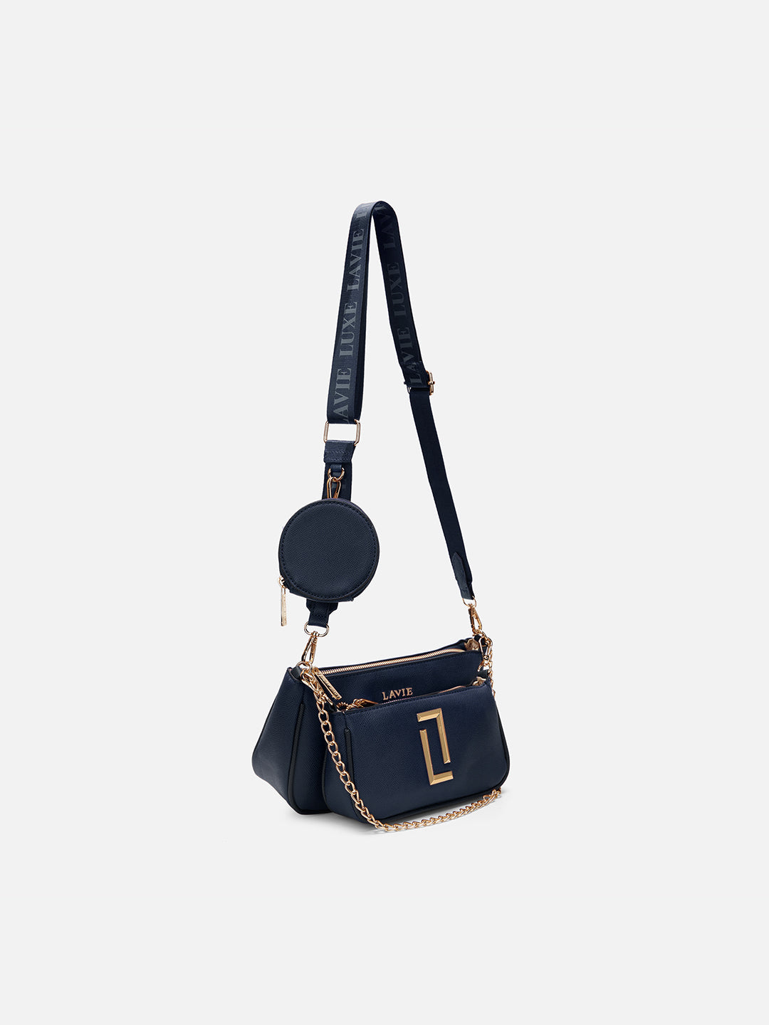 Duo Chunk 3 Piece Small Sling Bag