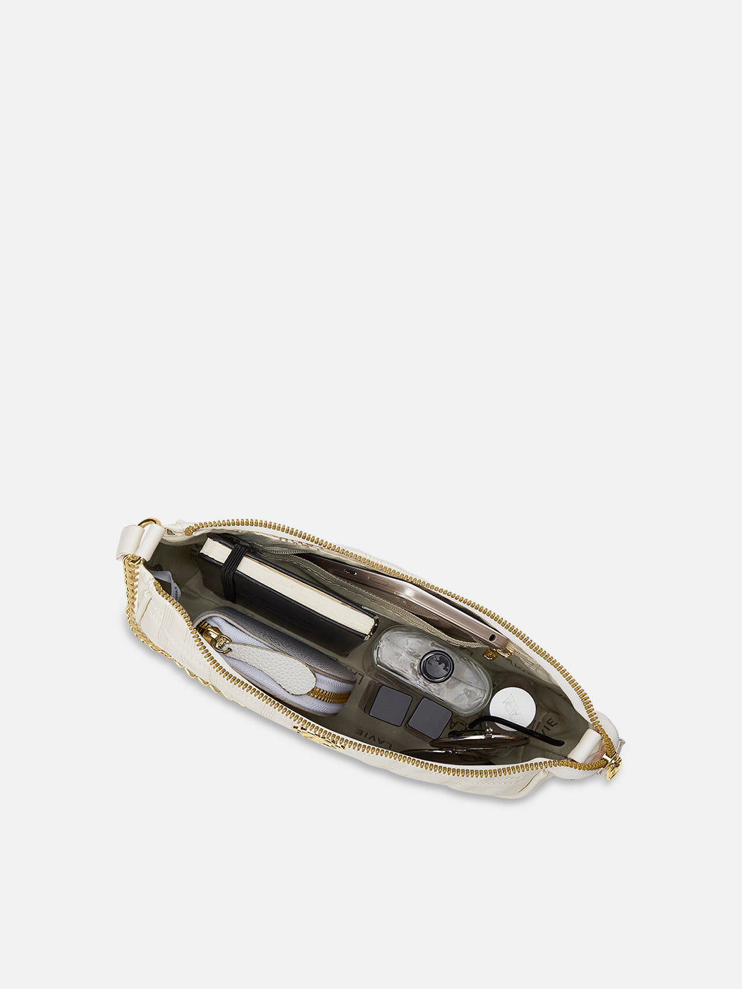 Churchill Rectagular Flap Over Frame Clutch Gold