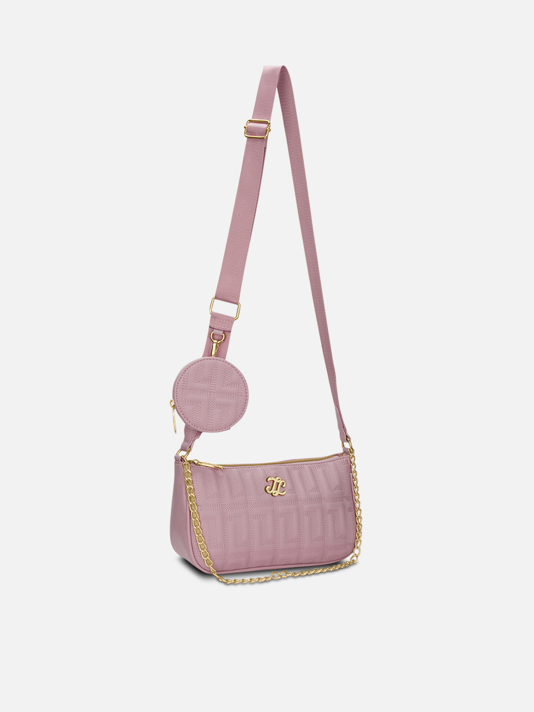 Churchill Rectagular Flap Over Frame Clutch Gold