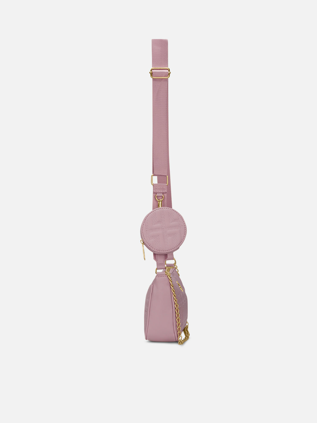 Churchill Rectagular Flap Over Frame Clutch Gold