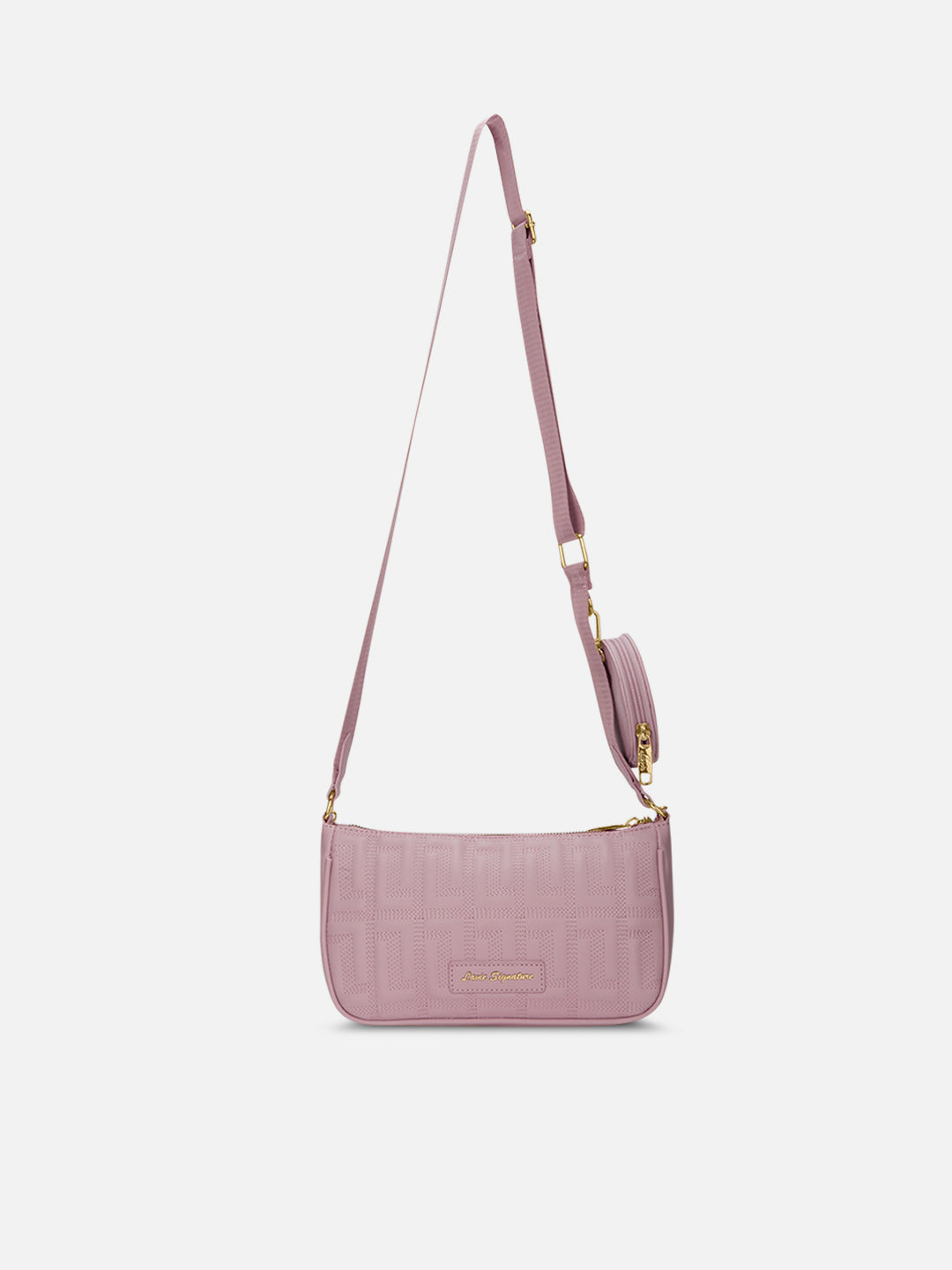 Churchill Rectagular Flap Over Frame Clutch Gold