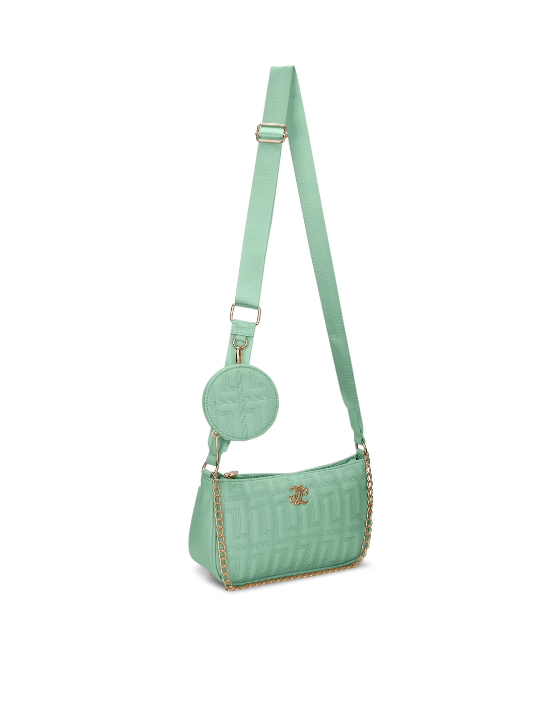 Quilt Pagan 2 Compartment Small Sling Bag