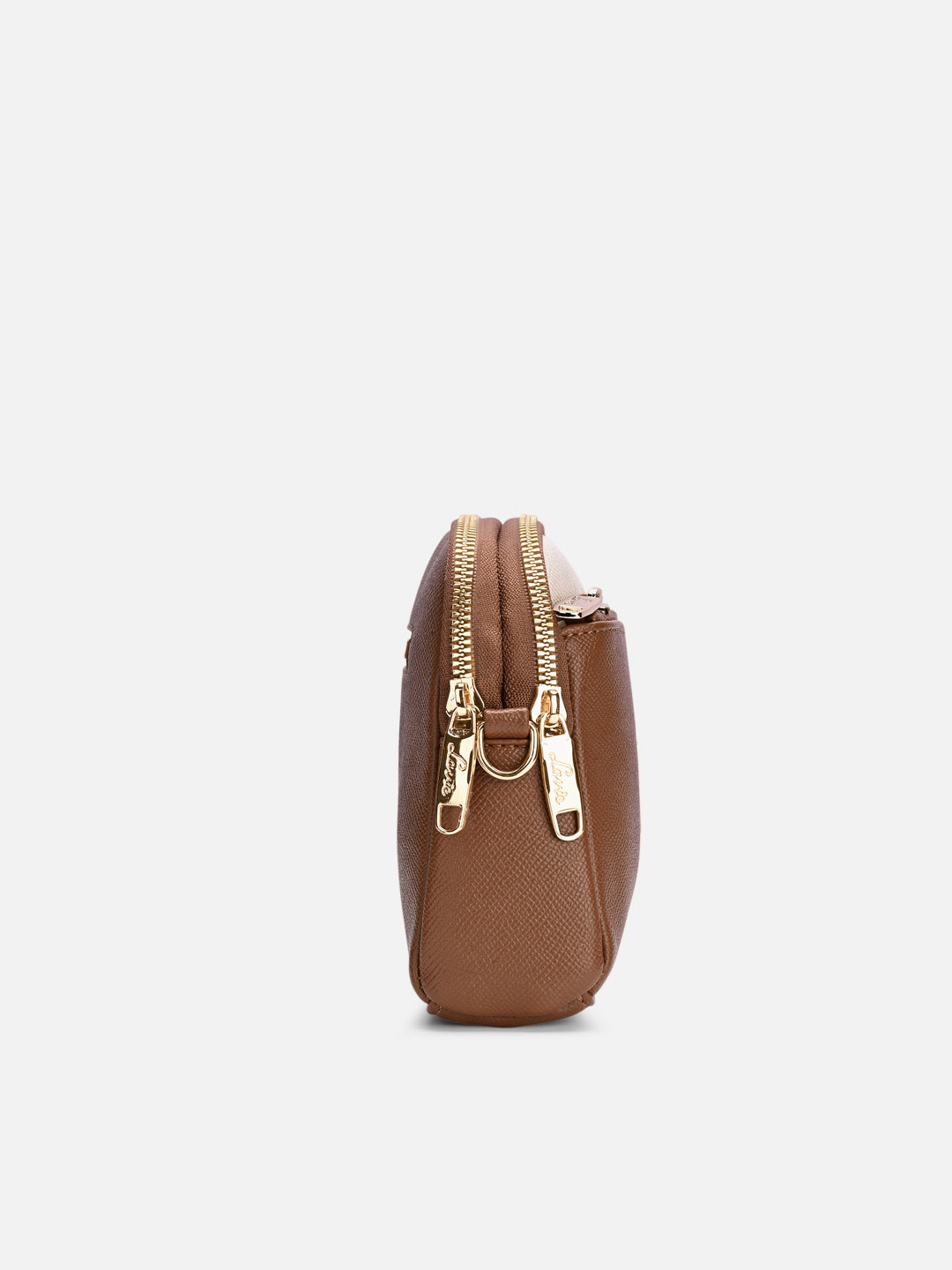 Cape 3 Compartment Small Sling Bag Tan