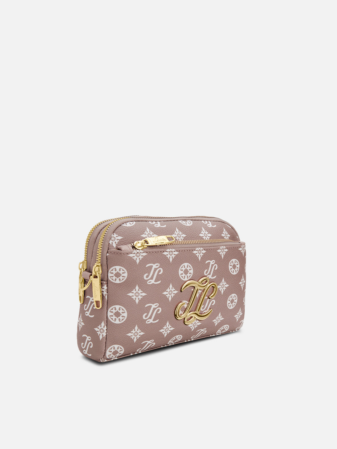 Cape 3 Compartment Sling Bag Pink