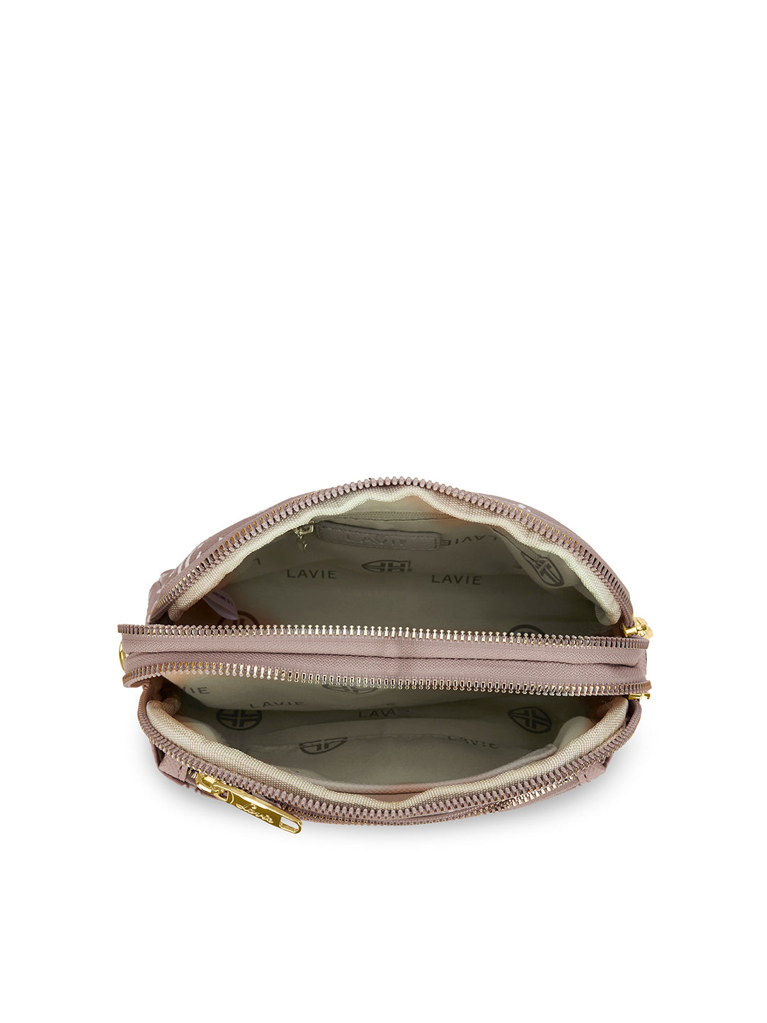 Cape 3 Compartment Sling Bag Pink