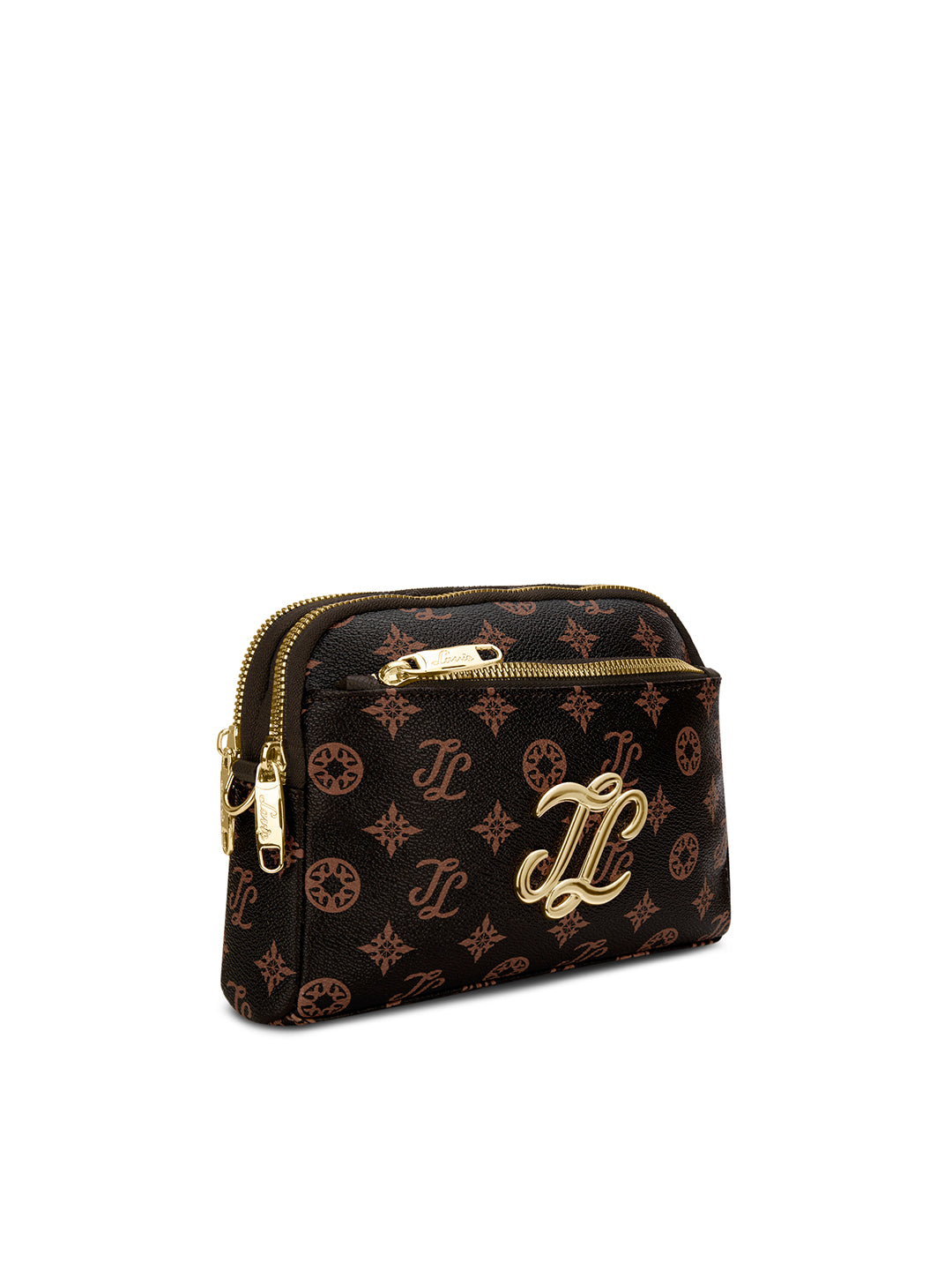 Cape 3 Compartment Sling Bag Choco