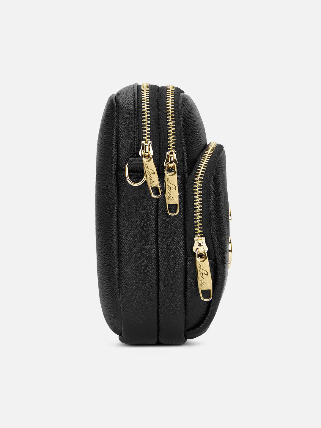 Berkly 3 Compartment Large Sling Bag Black