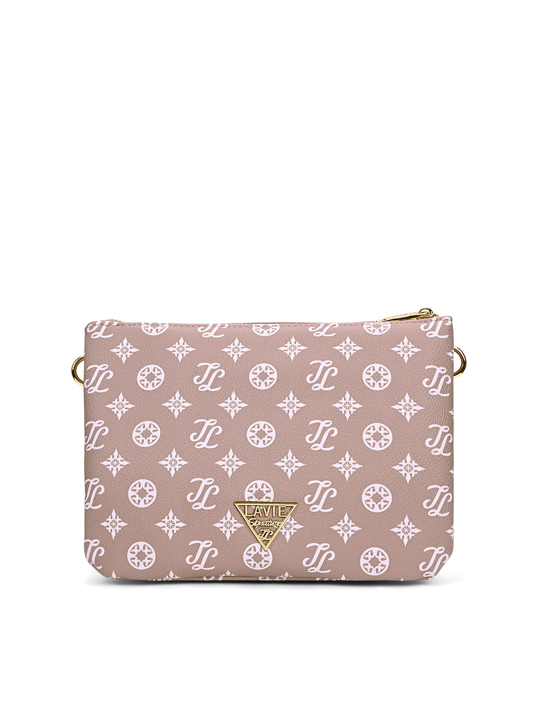 Mono Oak 5 Compartment Sling Bag Pink