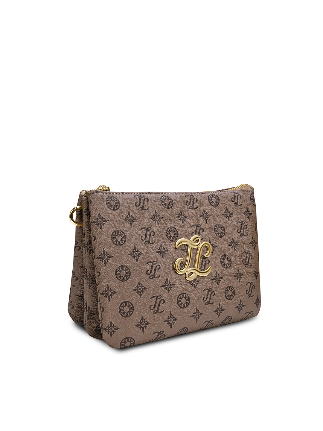 Mono Oak 5 Compartment Sling Bag Coffee