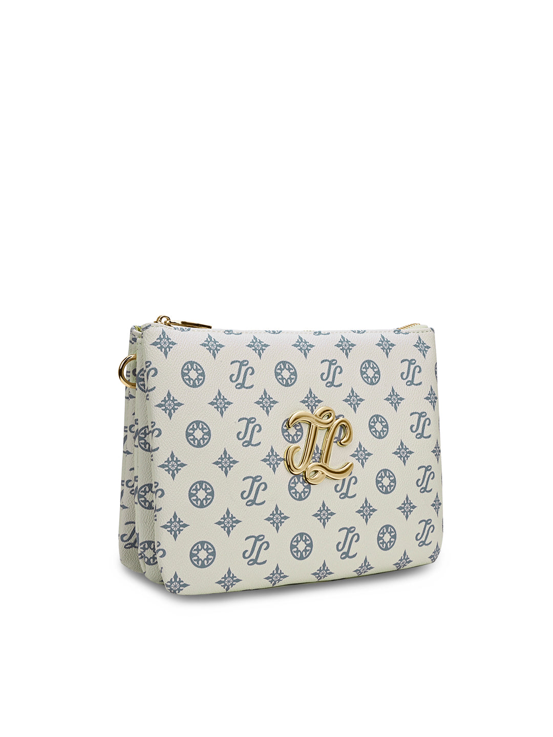 Mono Oak 5 Compartment Sling Bag Off White