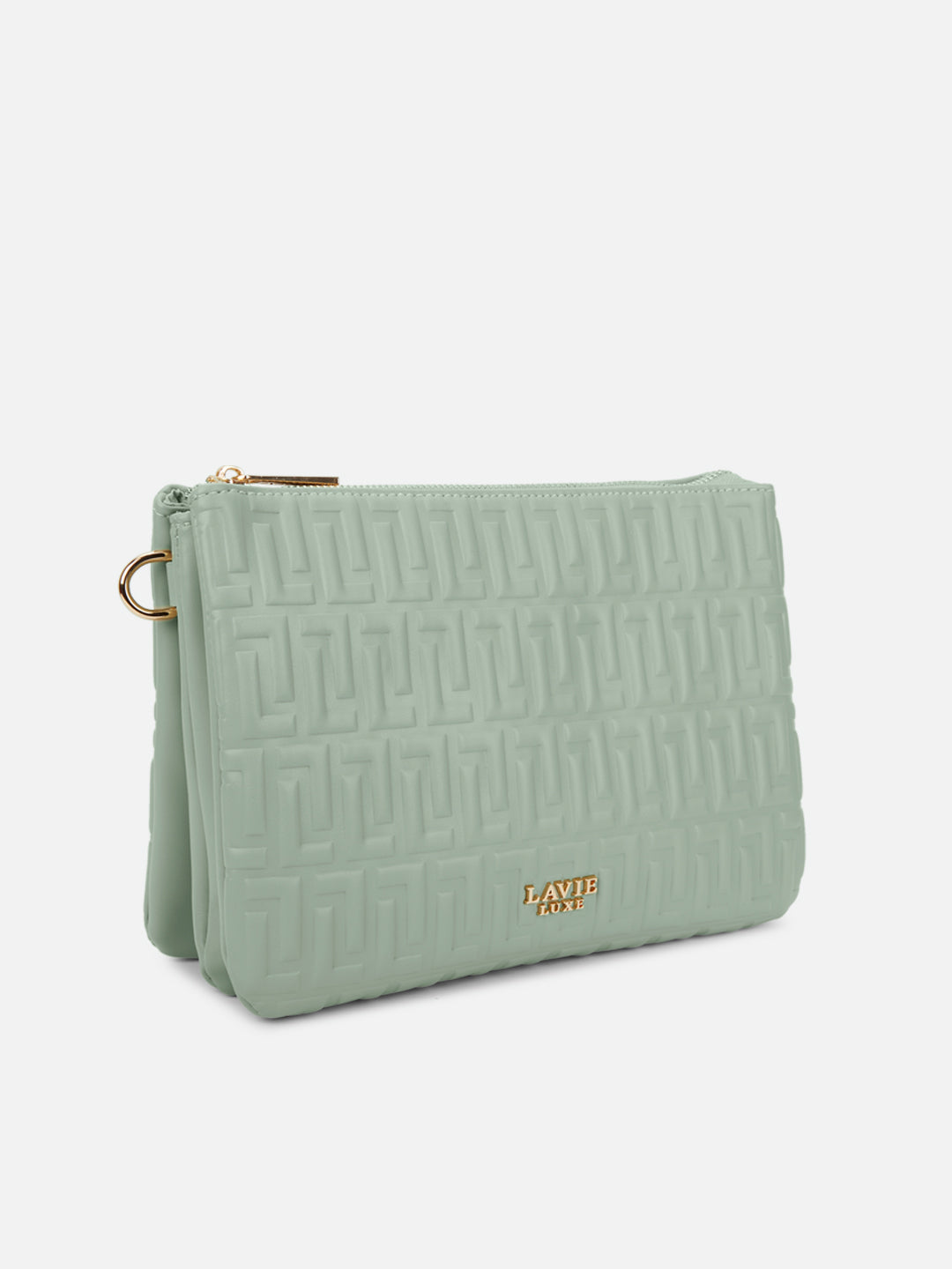 Emilan 5 Compartment Medium Sling Bag Mint