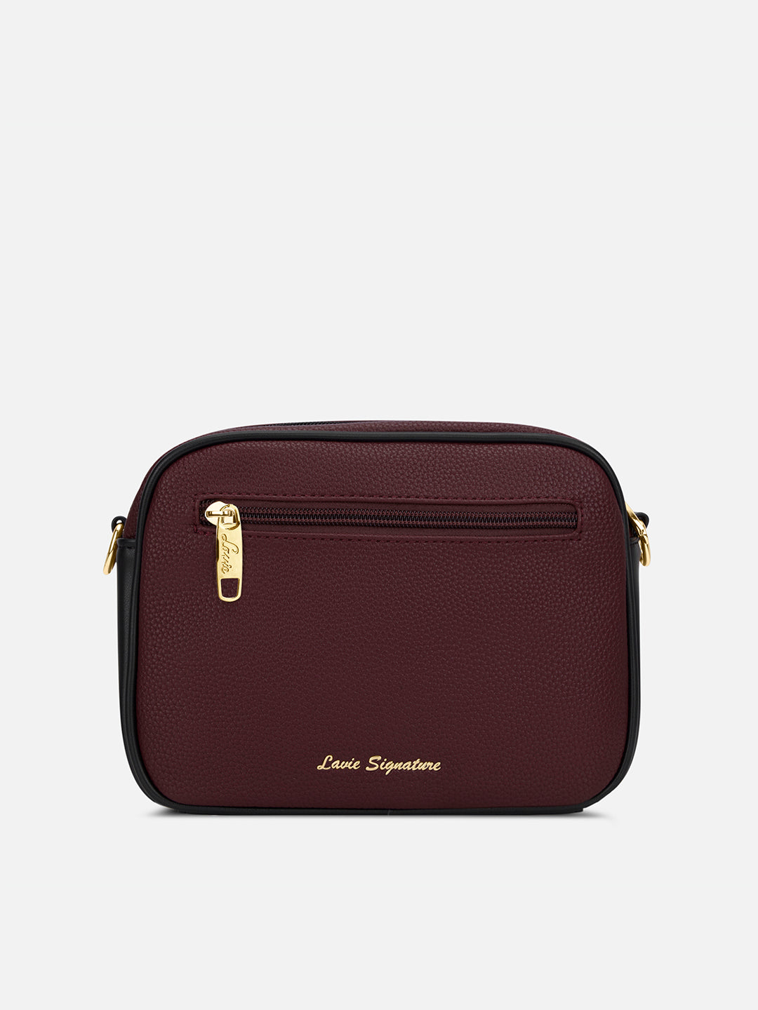 Tulsa Colourblock Box 'S Ladies Slingbag Maroon
