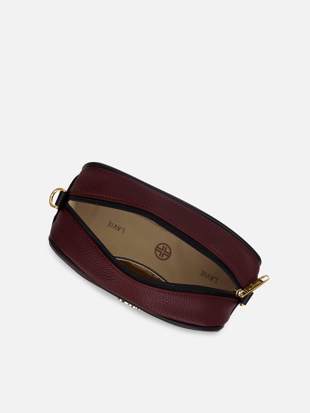 Tulsa Colourblock Box 'S Ladies Slingbag Maroon