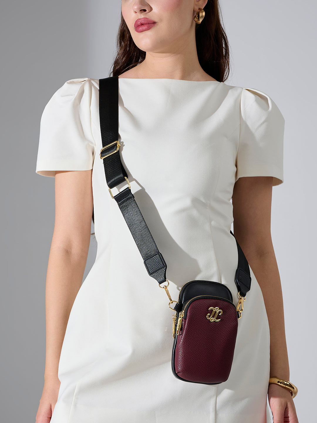 Laredo Colourblock 2C 'S Ladies Slingbag Maroon