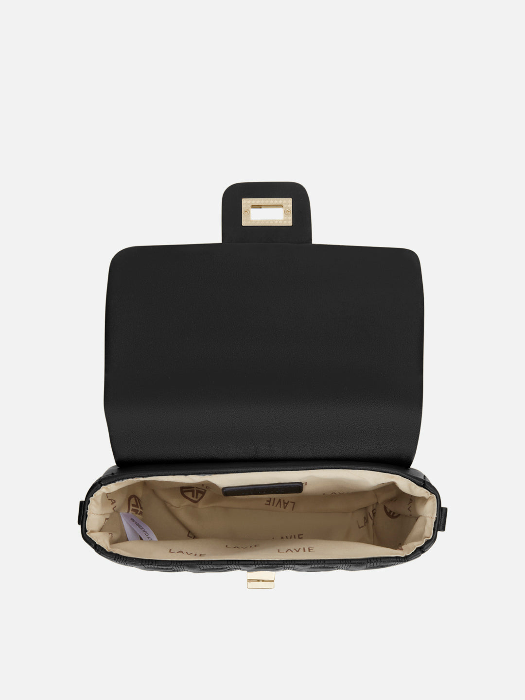 Churchill Rectagular Flap Over Frame Clutch Gold