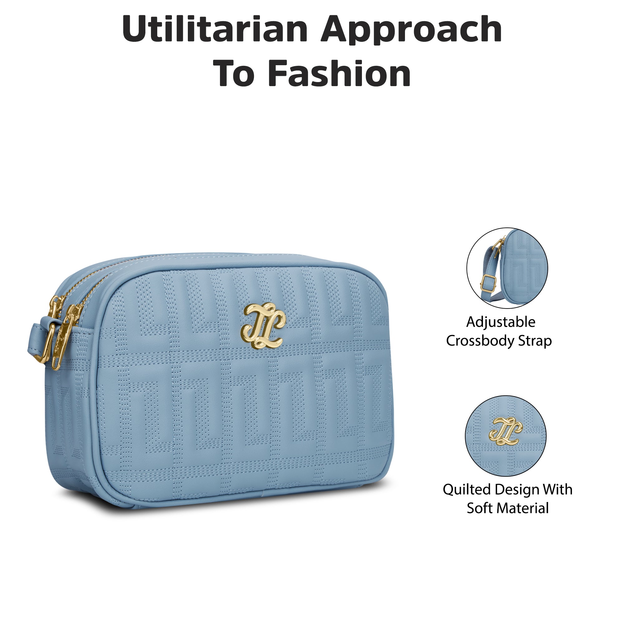 Churchill Rectagular Flap Over Frame Clutch Gold