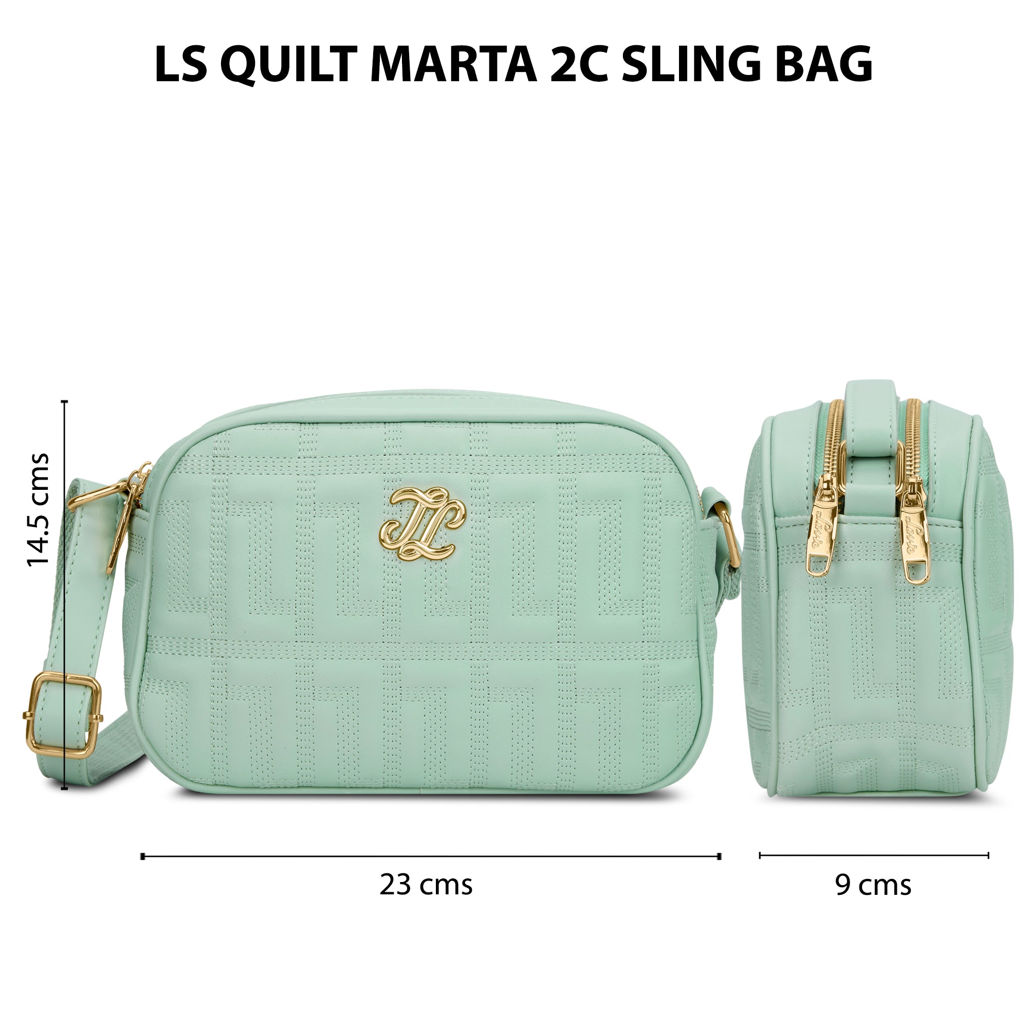 Churchill Rectagular Flap Over Frame Clutch Gold