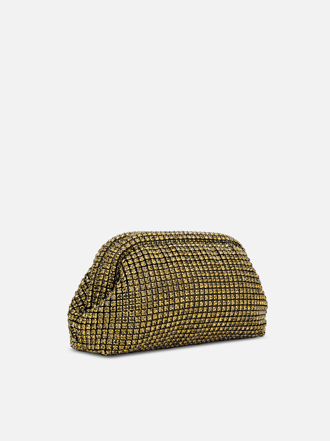 Gem Frame Small Sling Bag Gold