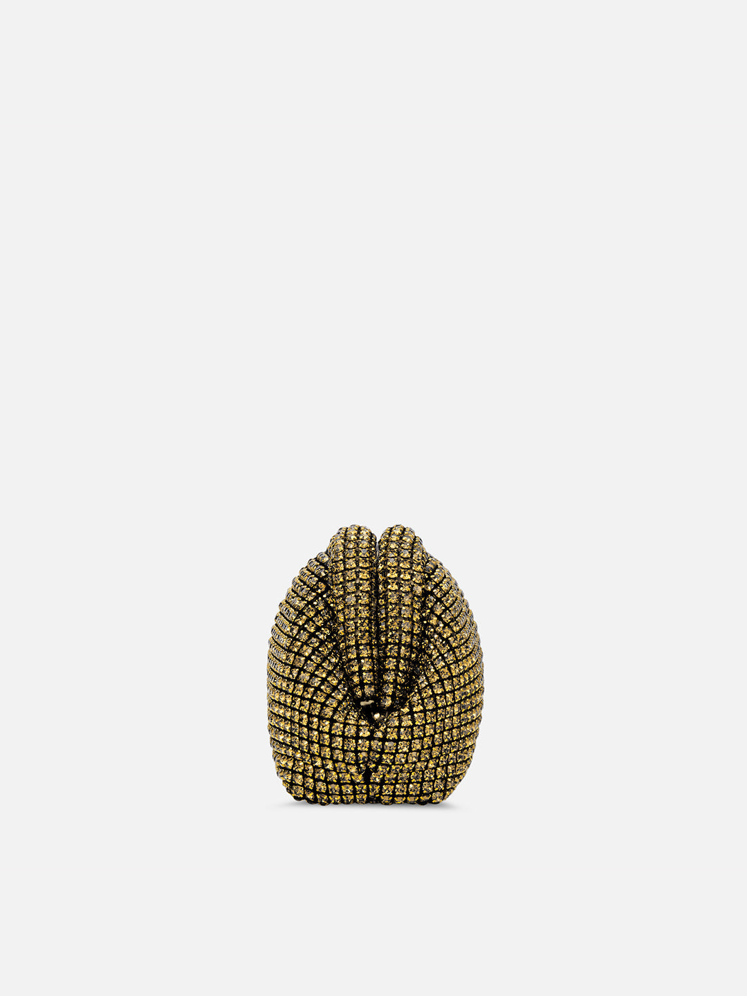 Gem Frame Small Sling Bag Gold