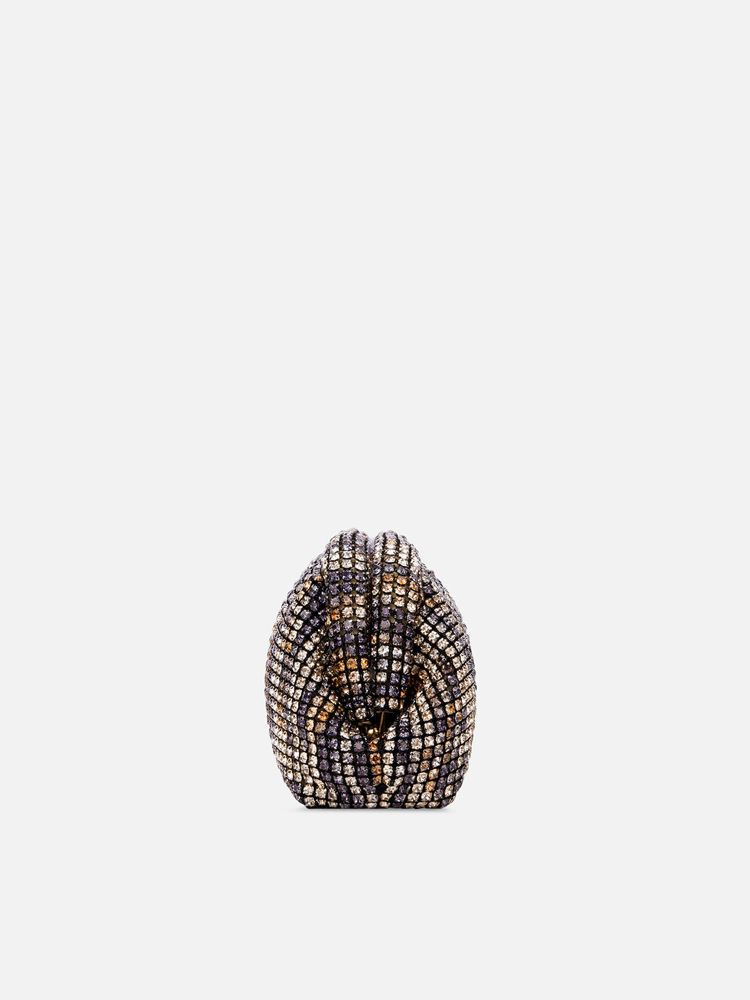 Gem Frame Small Sling Bag Black Ombre