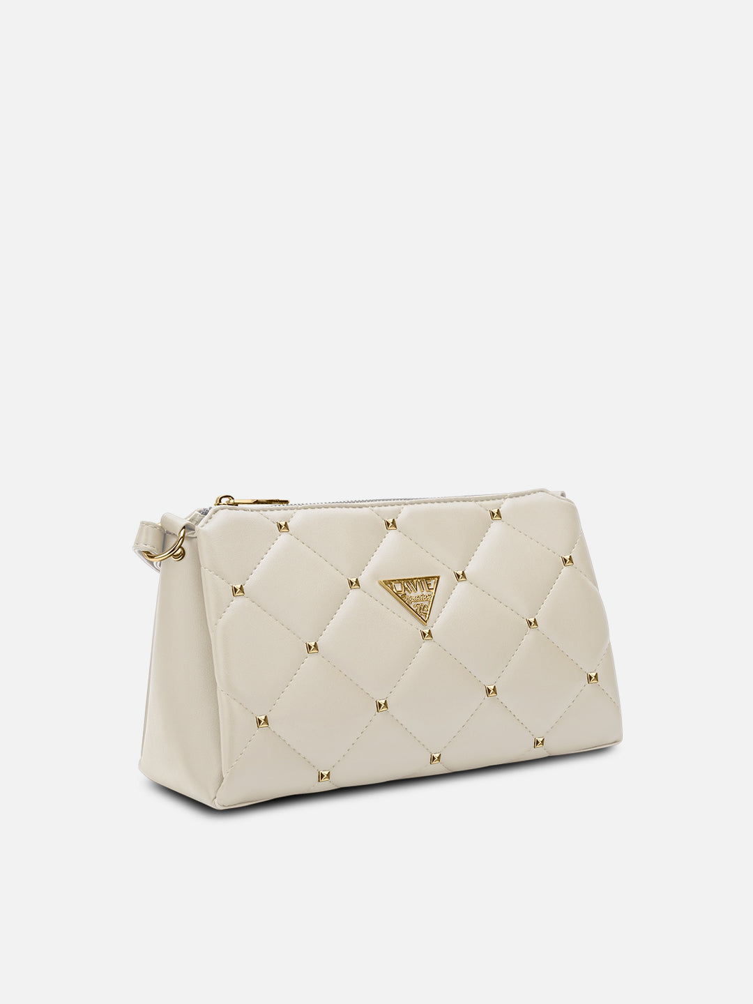 Stud Mesa 3 Compartments Sling Bag