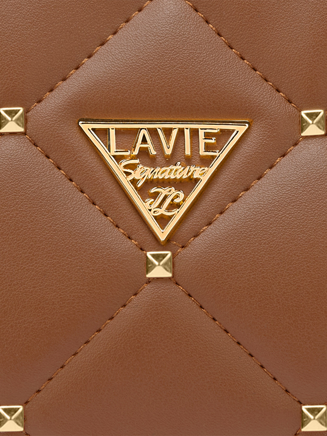 Stud Mesa 3 Compartments Sling Bag