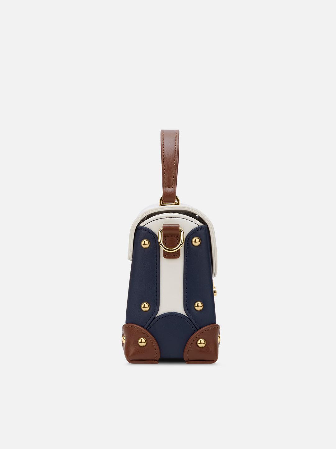 Beaufort Flap Extra Small Satchel Bag Navy