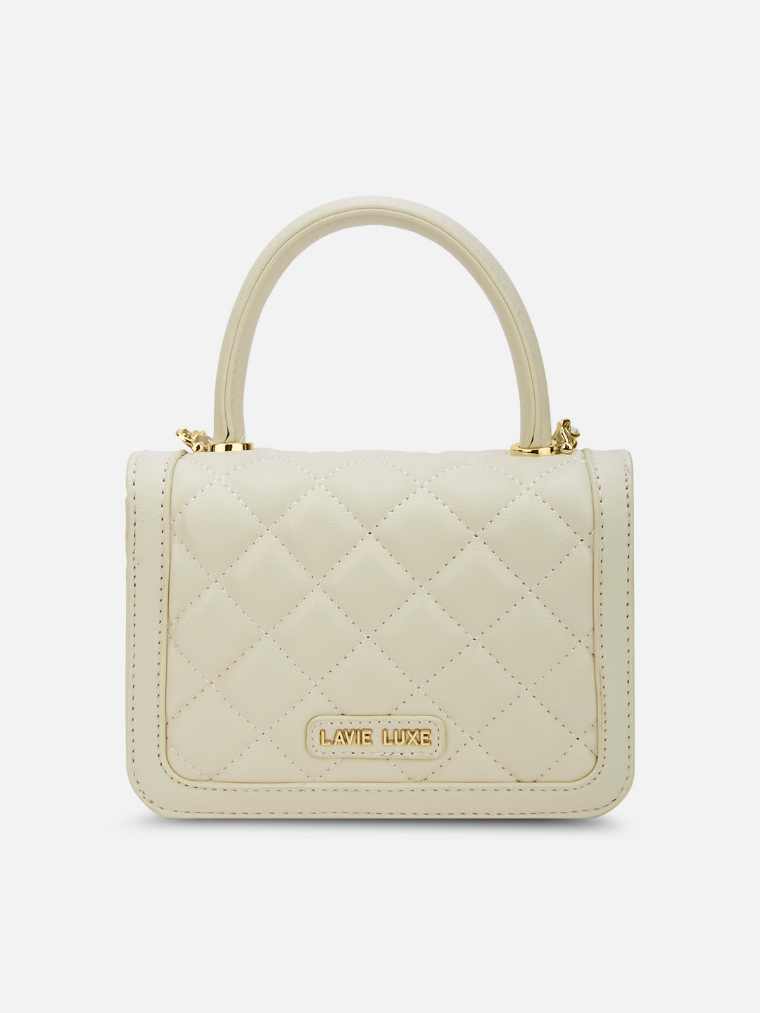 Briza Flap Extra Small Satchel Bag Beige