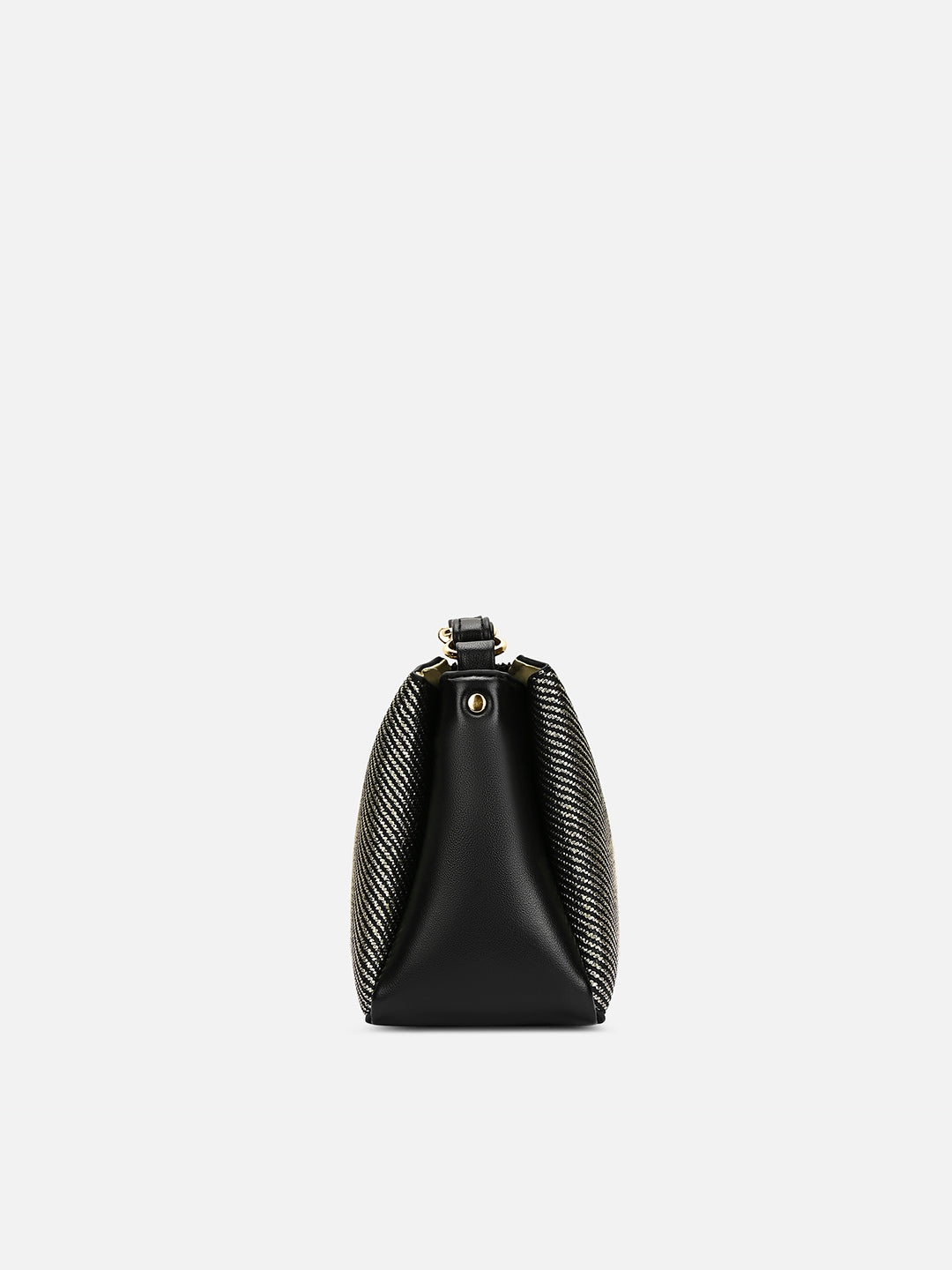 Glam Lizzy 3 Compartment Medium Sling bag Black
