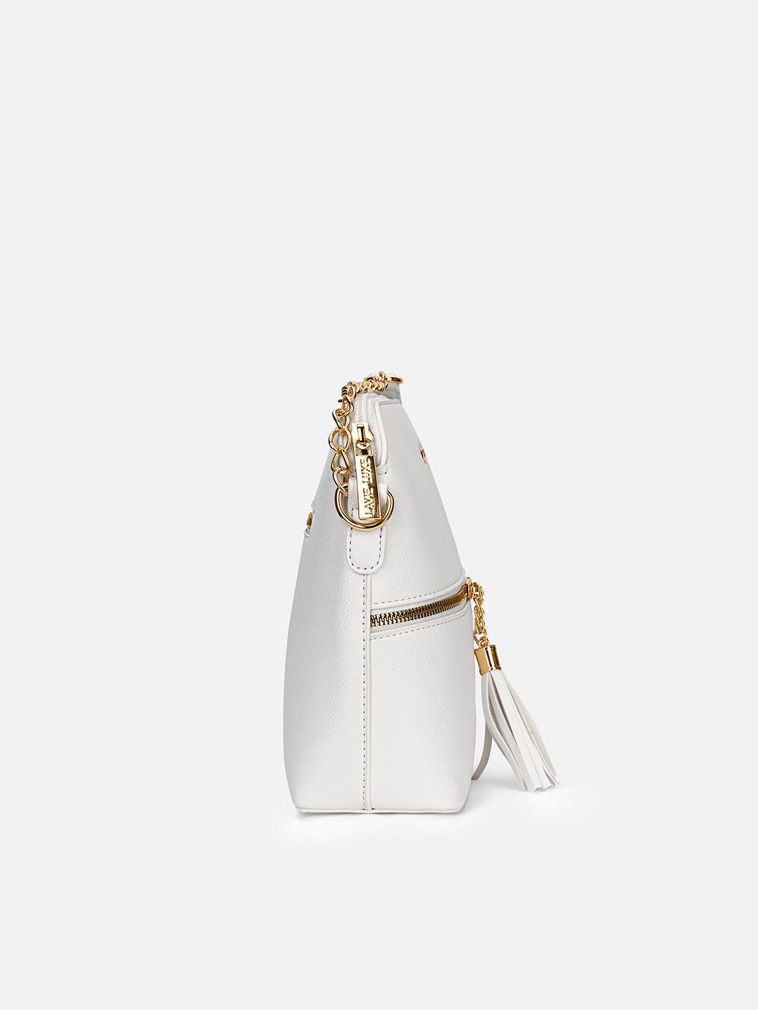 Tiara26 Tassel Sling Bag White