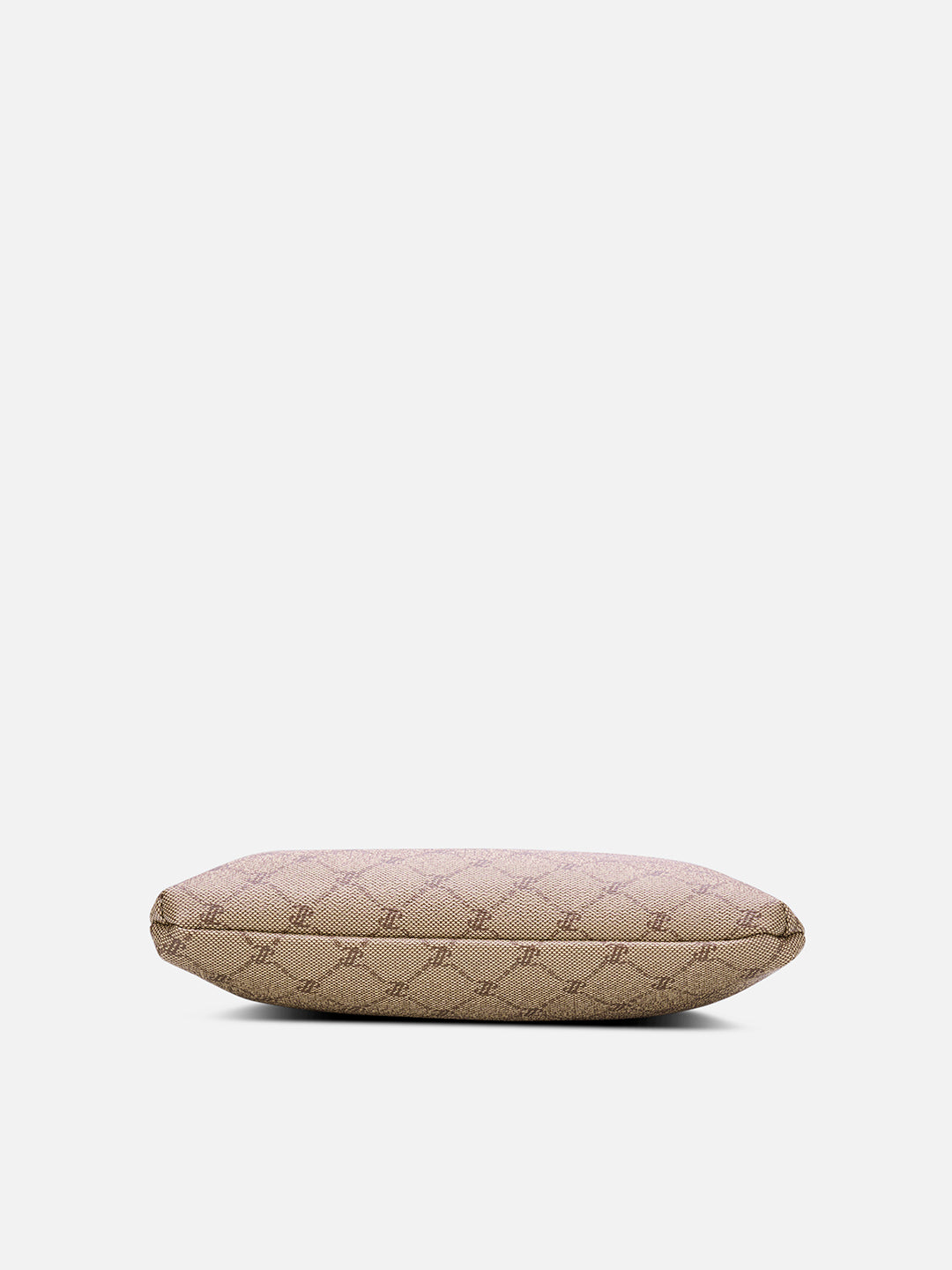 Mono Agnes Top Zip Monogram Small Sling Bag Latte