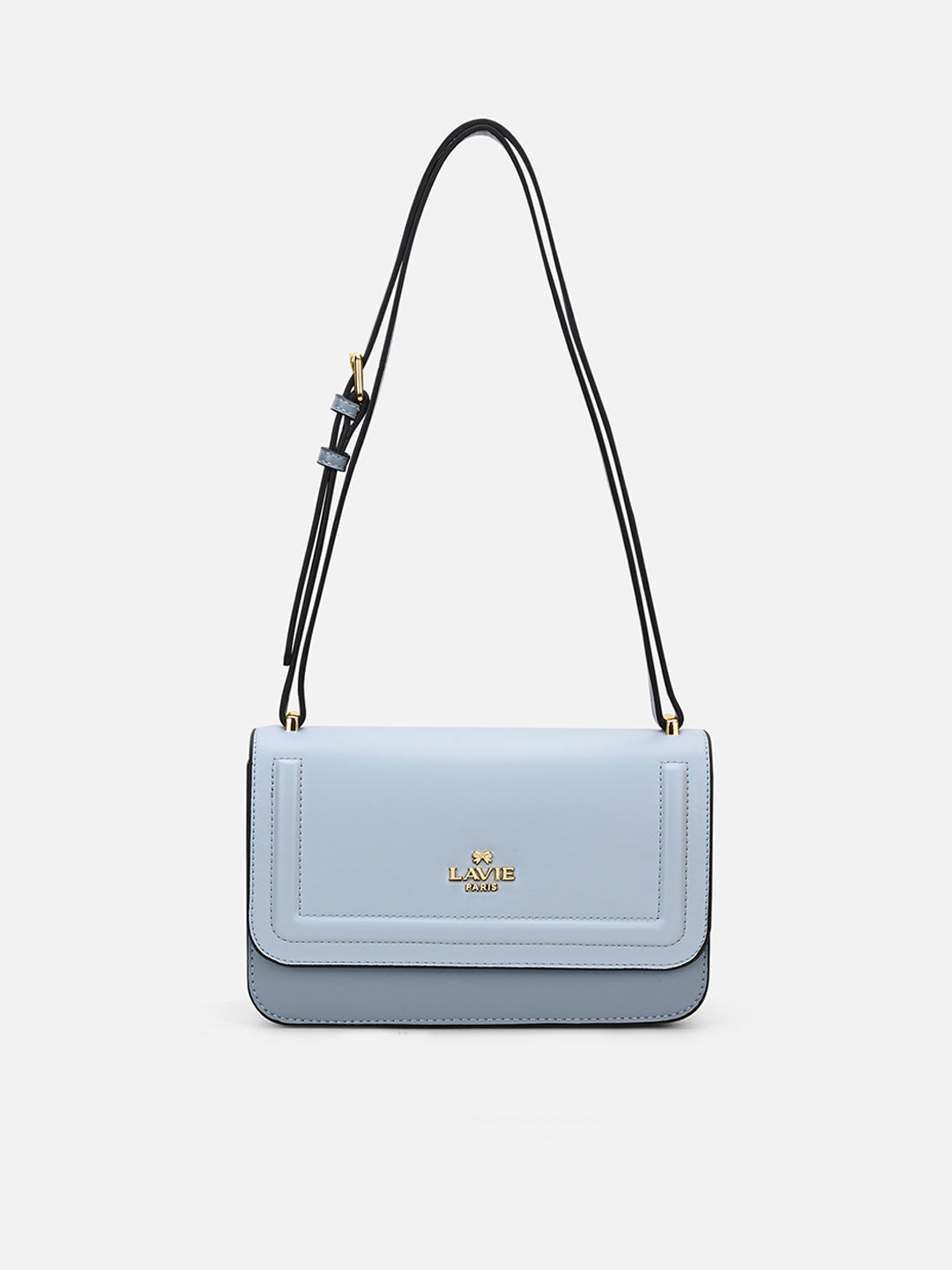 Camelia 3 Compartment Medium Flap Sling Bag Blue