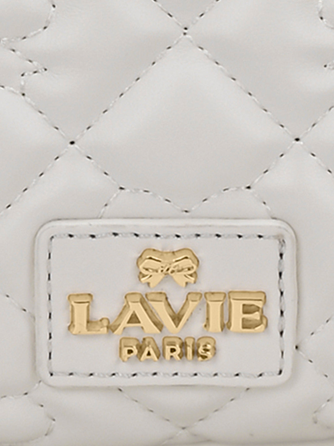 Quincy Medium Flap Sling Bag White