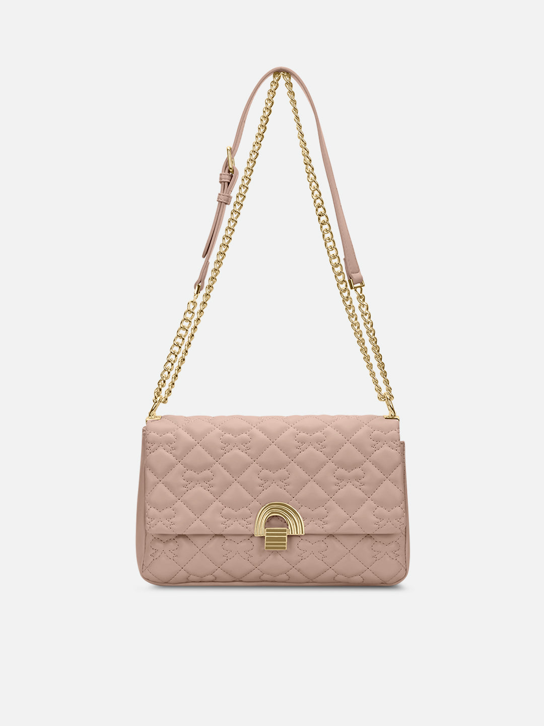 Quincy Medium Flap Sling Bag Mocha