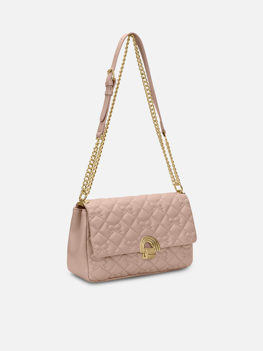 Quincy Medium Flap Sling Bag Mocha