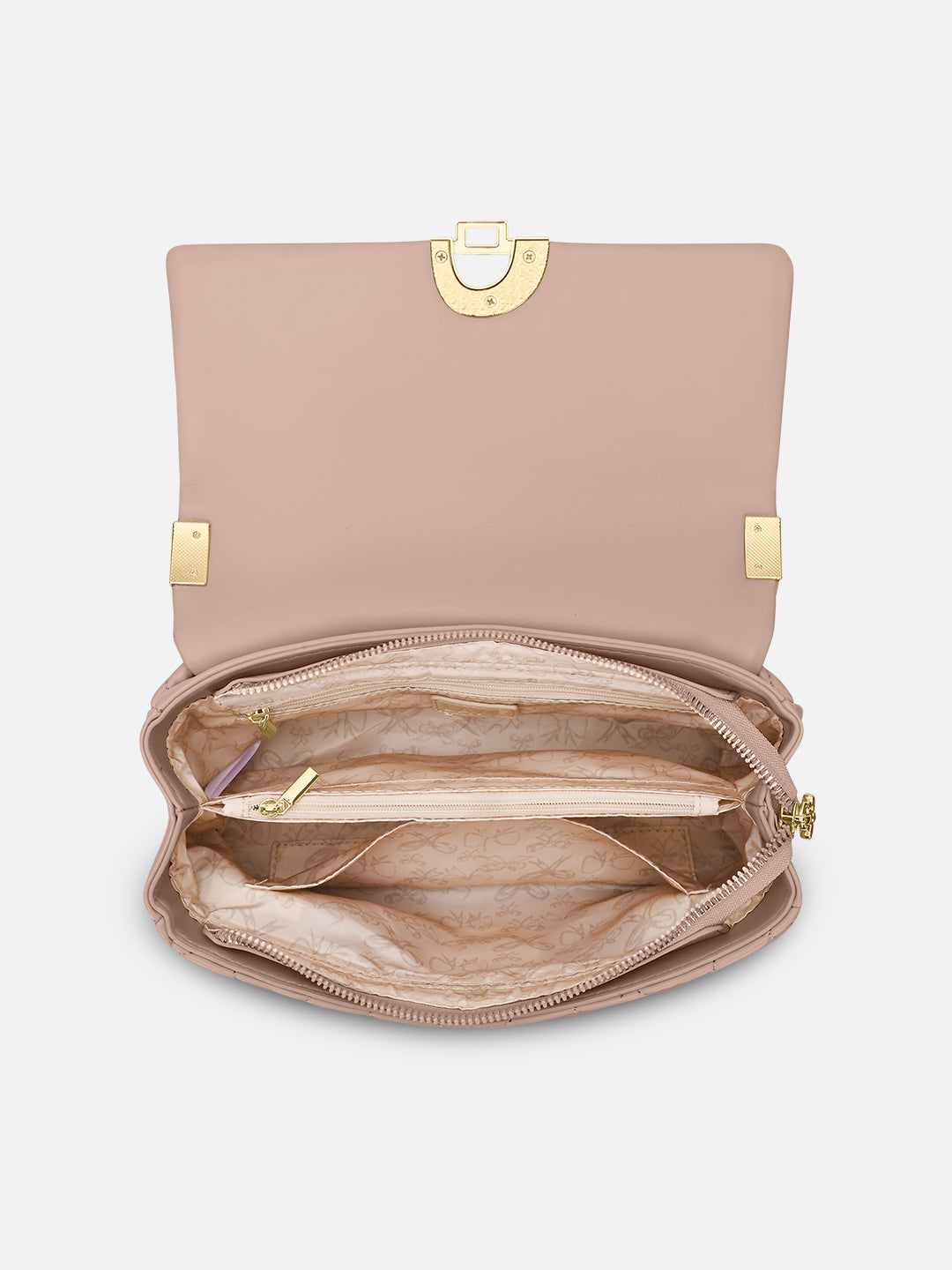 Quincy Medium Flap Sling Bag Mocha