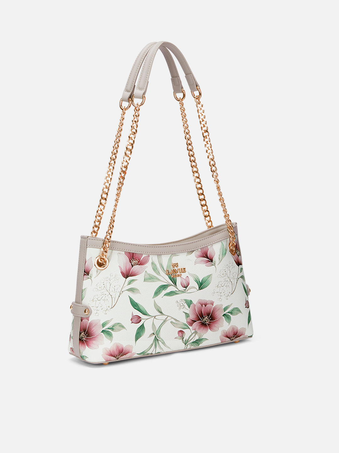 Fluer Medium Hobo Bag White