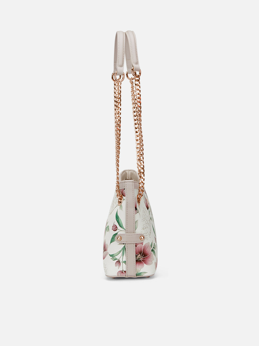 Fluer Medium Hobo Bag White