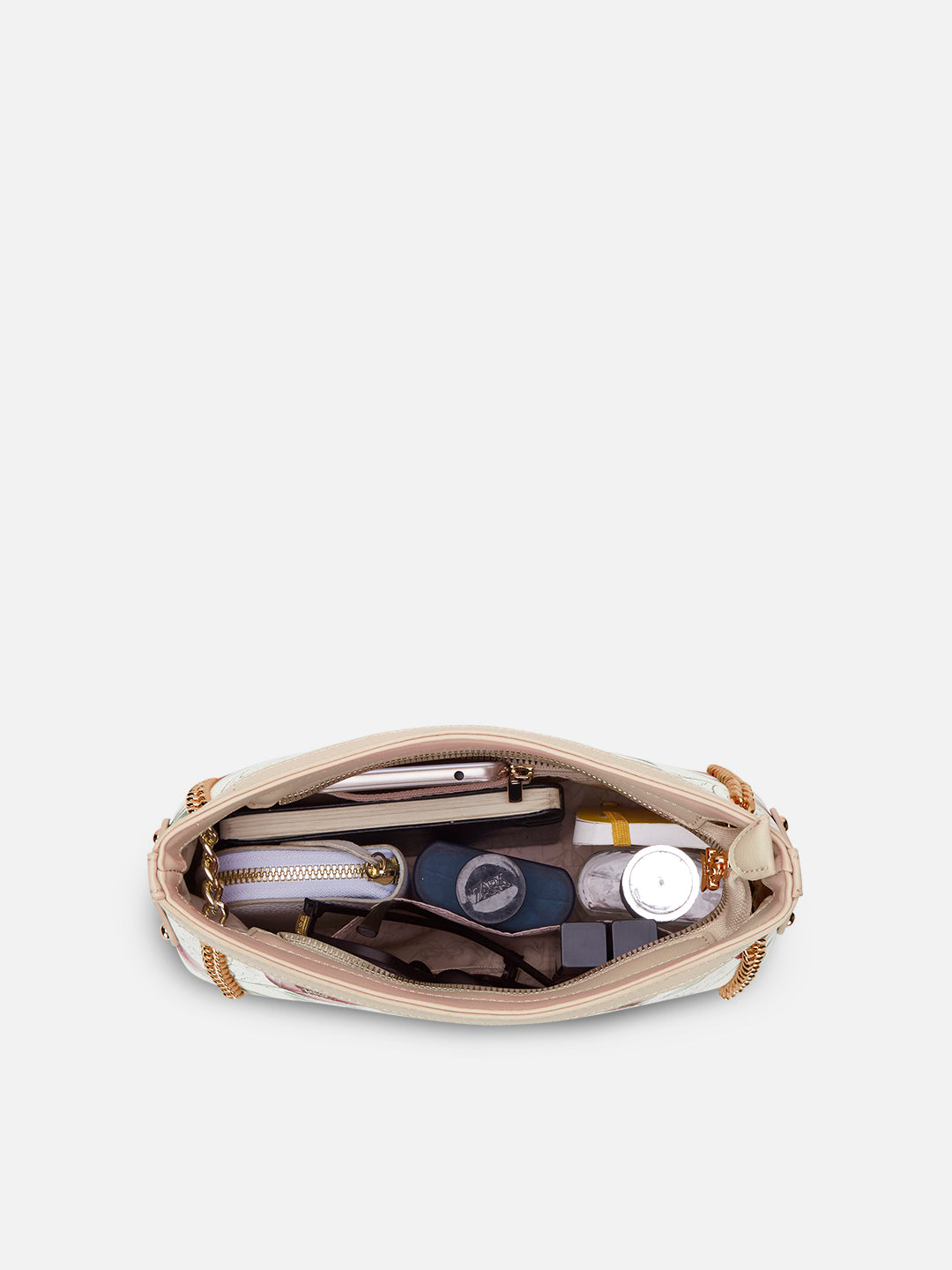 Fluer Medium Hobo Bag White
