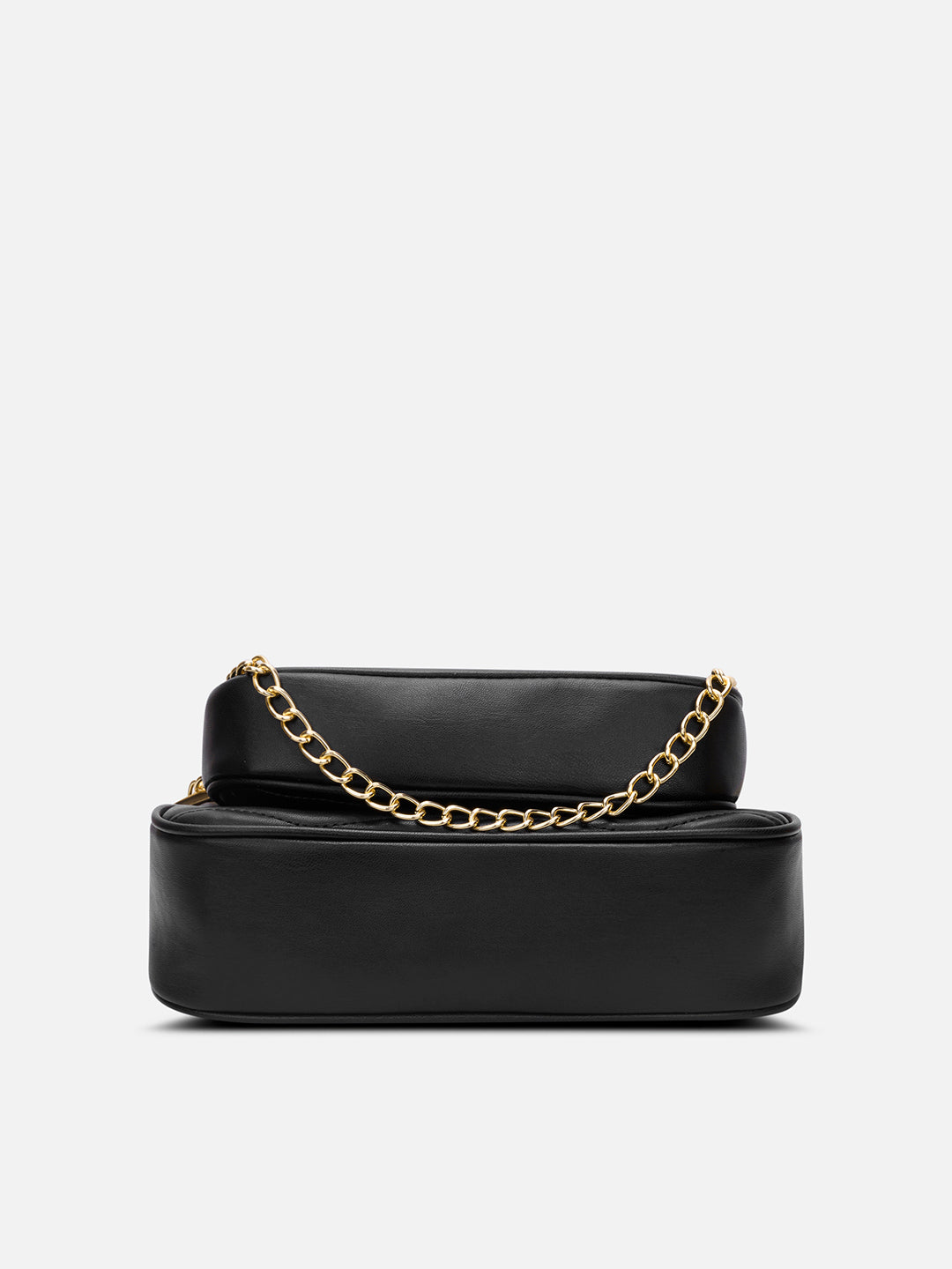 Lucie Quilted 3Piece Slingbag Black