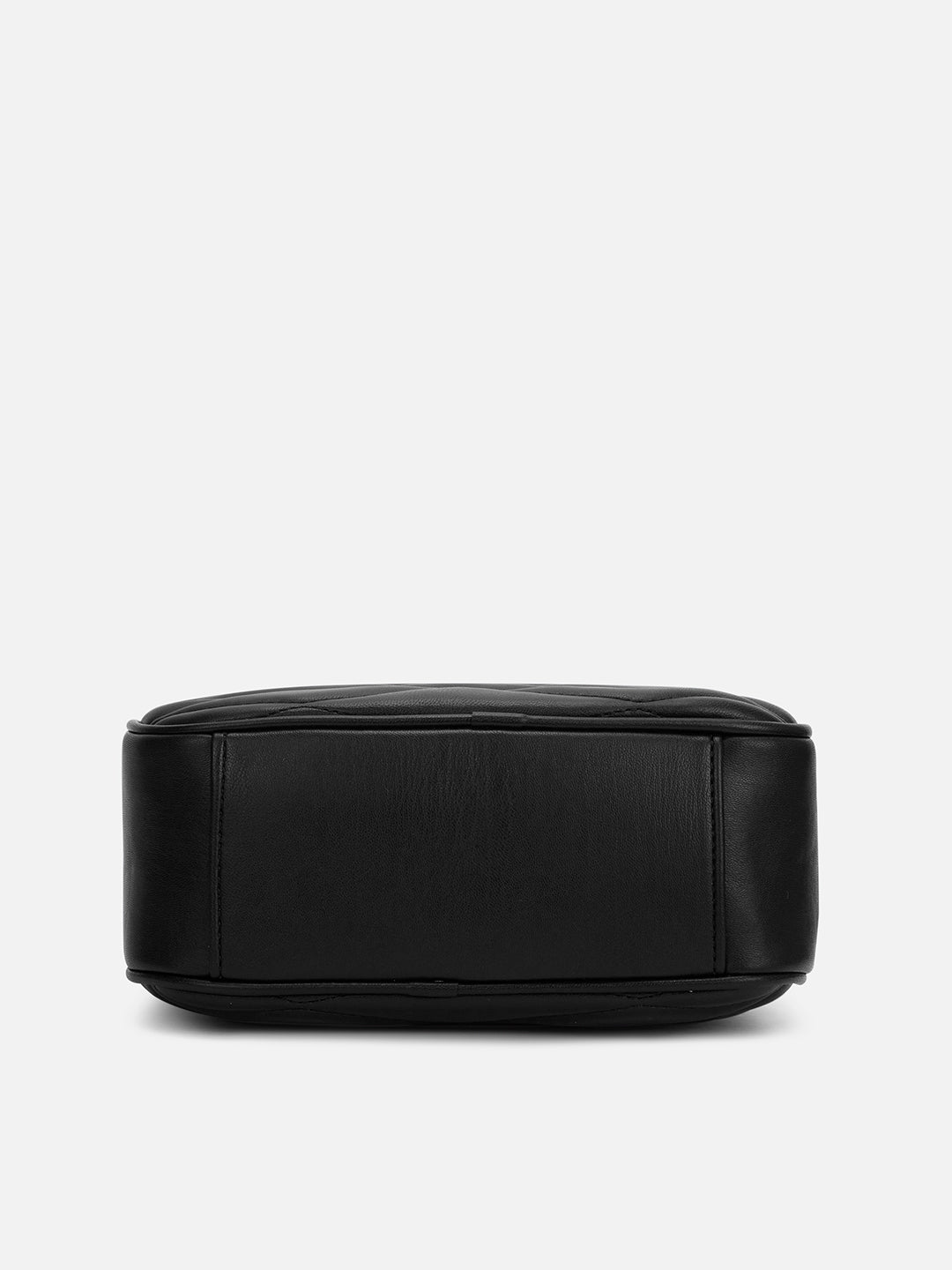 Lucie Quilted Box Slingbag Black