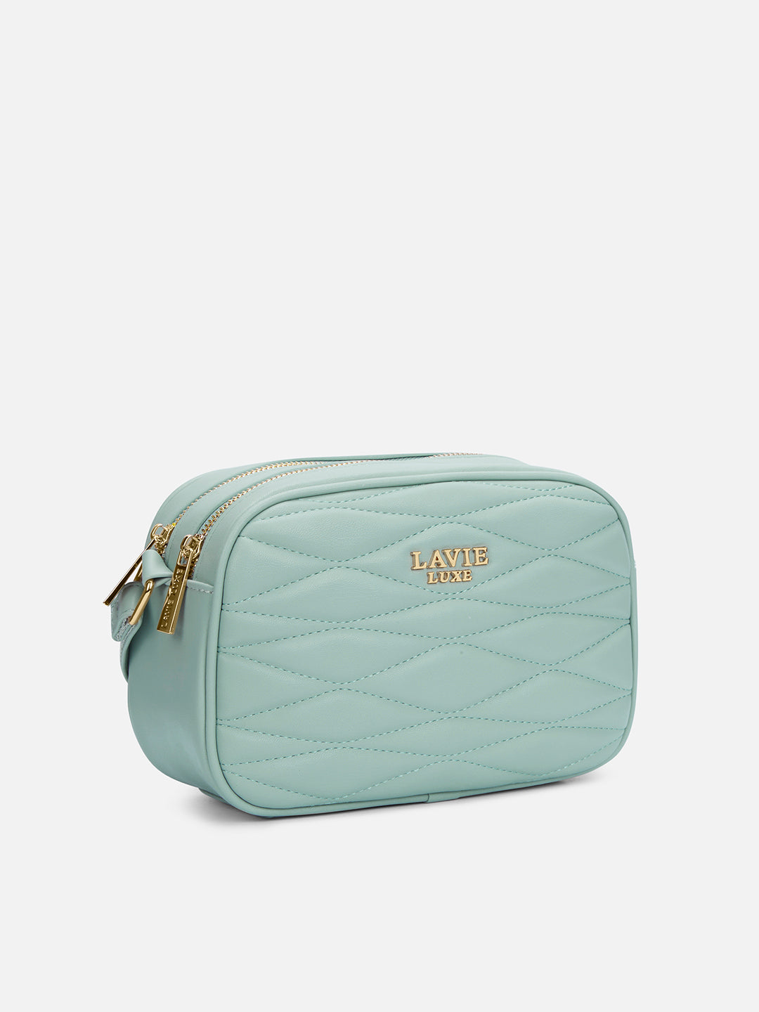Lucie Quilted Box Slingbag Mint
