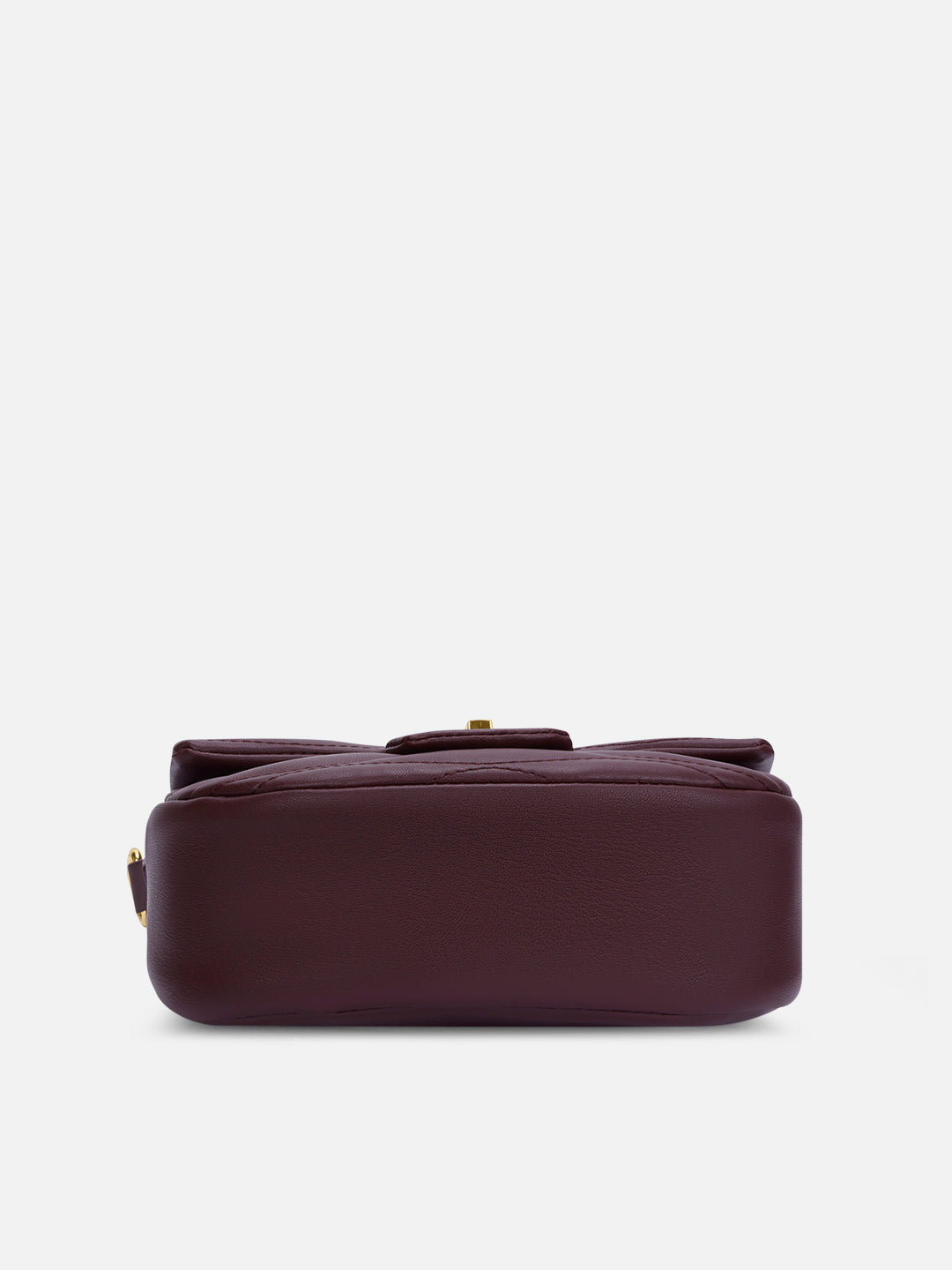 Lucie Quilted Slingbag Wine