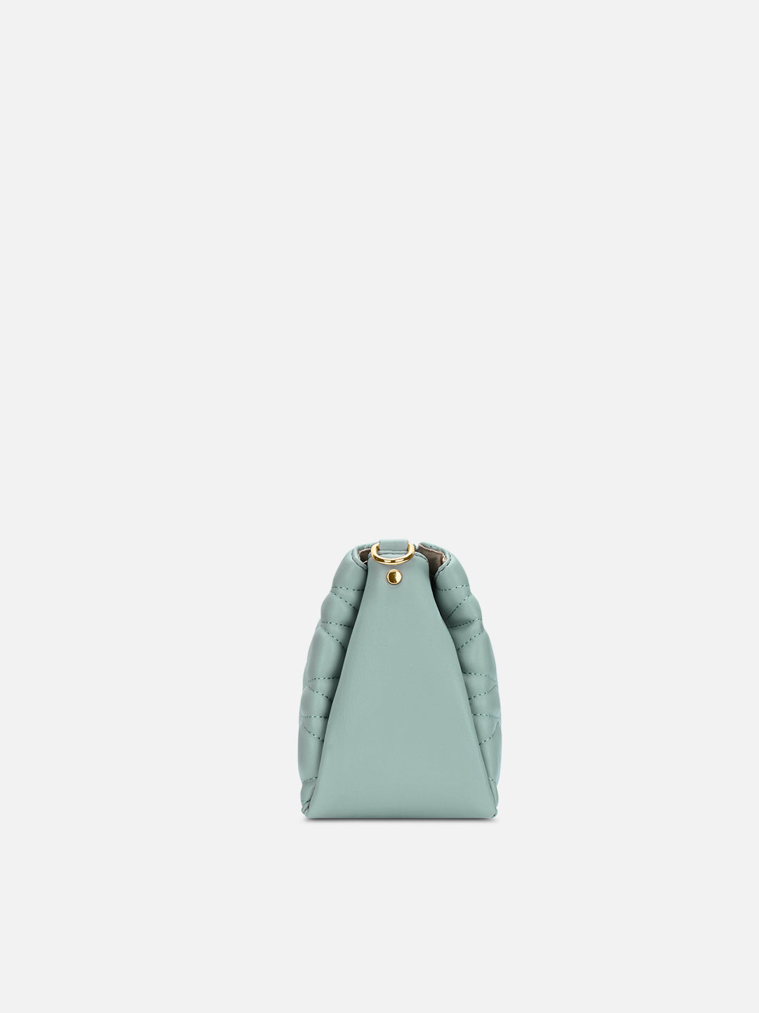 Lucie Quilted 3Compartment Slingbag Mint
