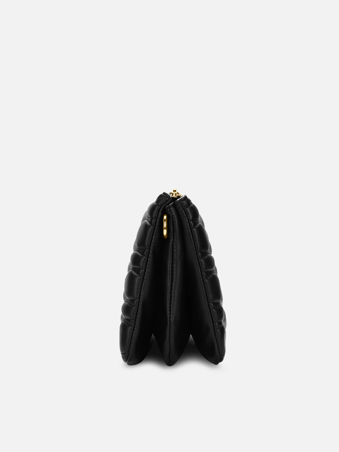 Lucie Quilted 5Compartment Slingbag Black