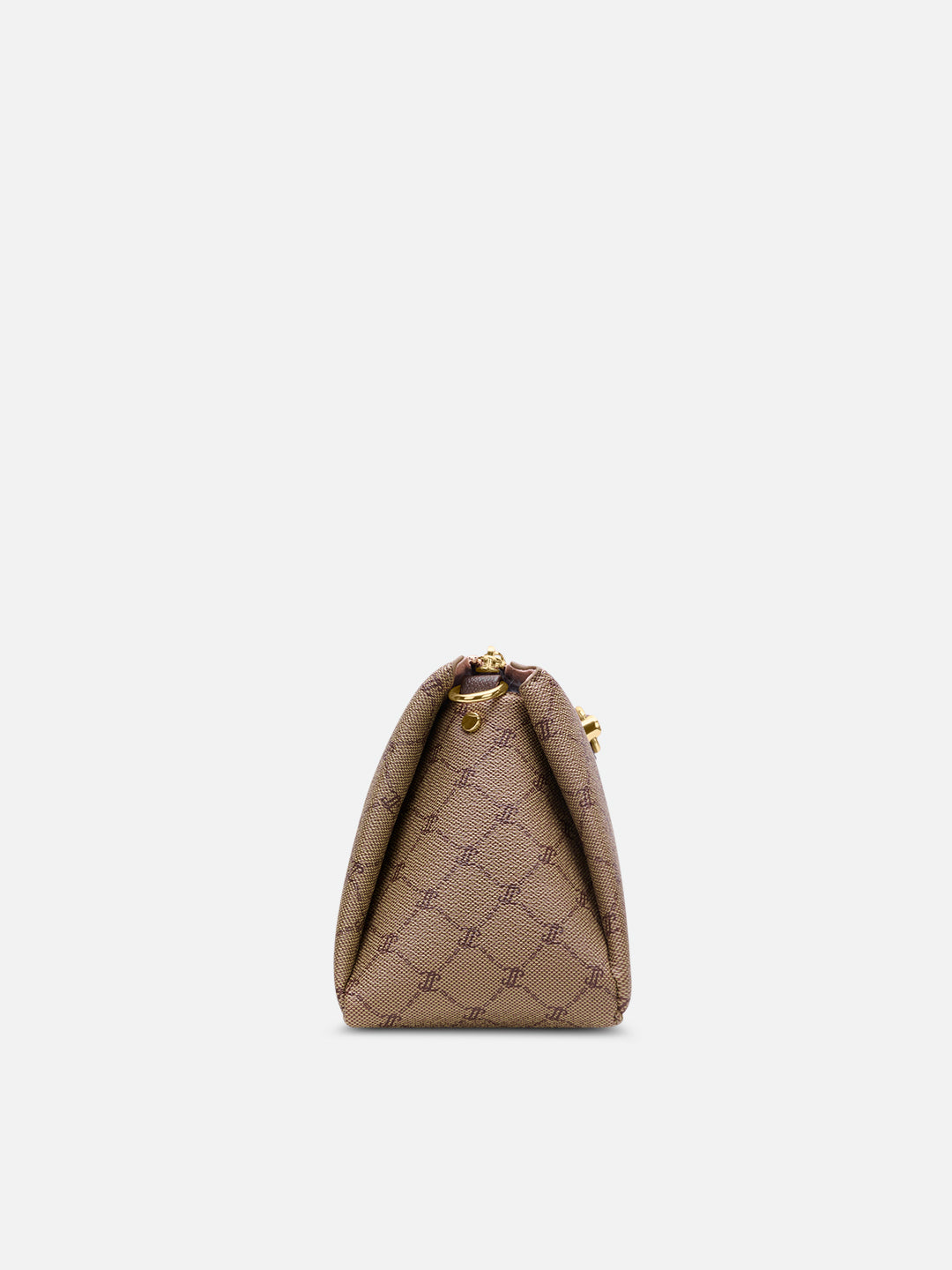 Mono Eloi 3 Compartment Medium Sling Bag Latte